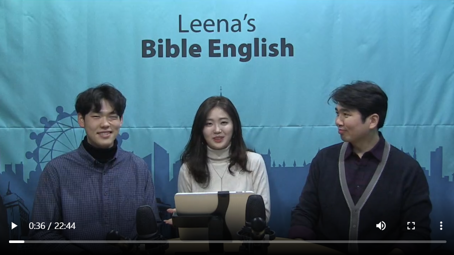 Leena’s Bible English-Acts Chap. 2, Ver.34-36